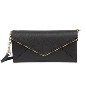 NEW Rebecca Minkoff Wallet on a Chain in Black